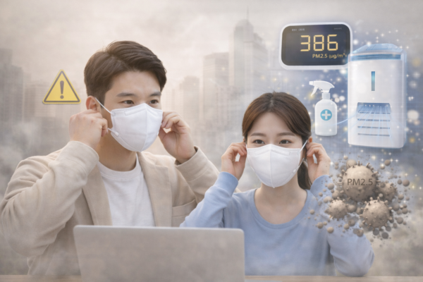 미세먼지 제대로 대처하는 법 – 환기부터 실내 관리까지 완벽 가이드