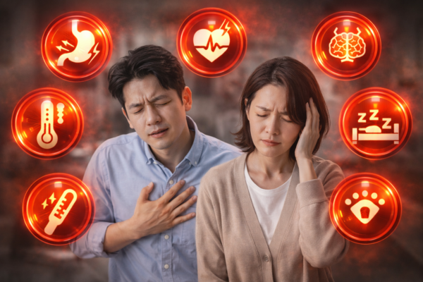 몸의 이상 신호 7가지, 놓치면 안 되는 건강 경고등